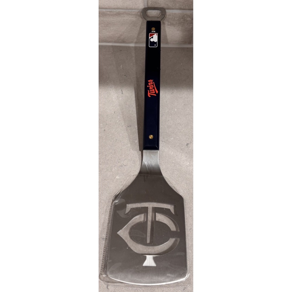 Minnesota Twins Spatula With Bottle Opener Cook Grill BBQ Tailgate MLB Sportula